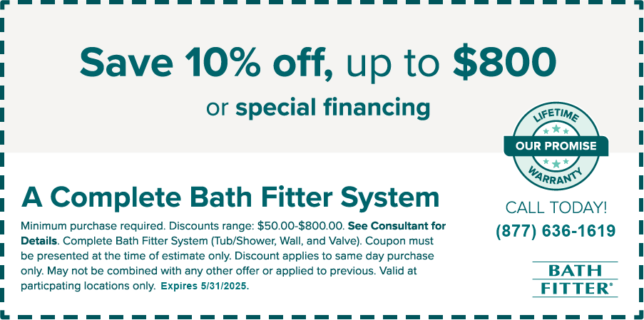 Bath Fitter $400 Off Coupon
